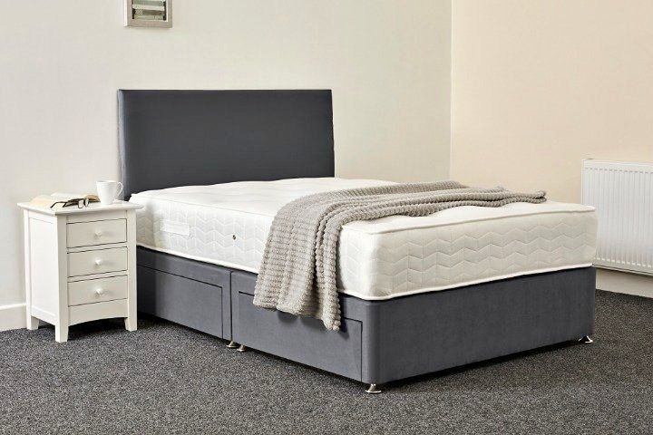image for Double Bed Divan Style – Free Mattress, Immediate Delivery