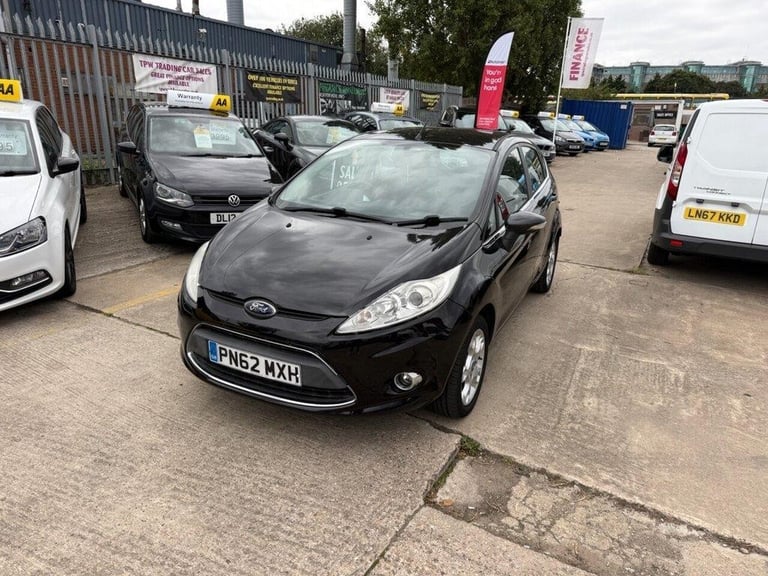 2012 62 FORD FIESTA 1.25 ZETEC HATCHBACK 5DR PETROL MANUAL (129 G/KM, 81 BHP)**F