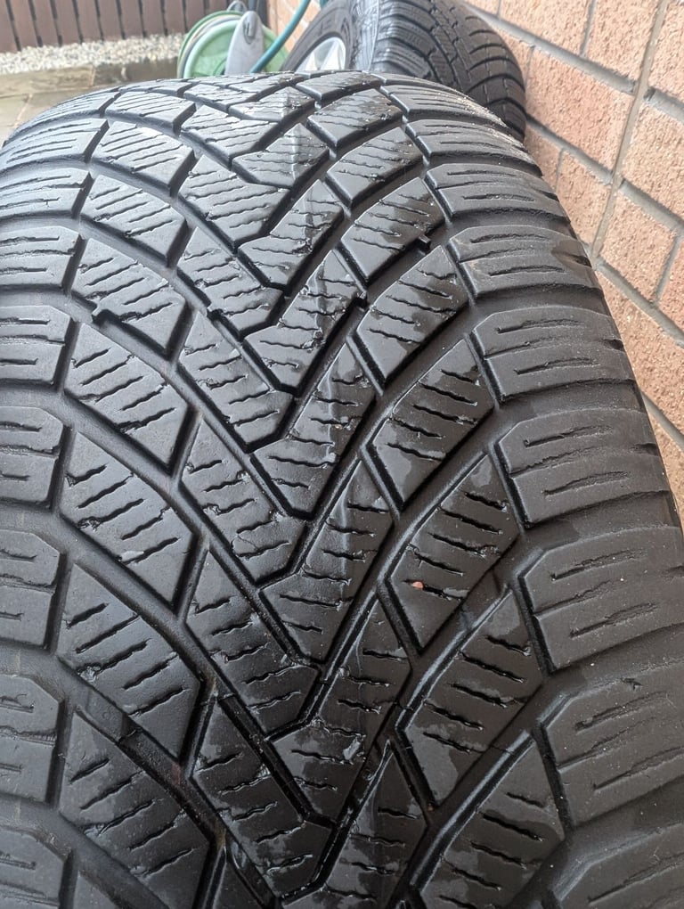 Autec skandic 16 inch alloys continental winter tyres TS850 