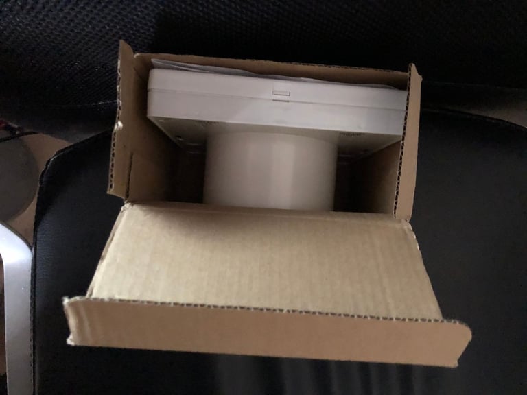 Intervent extractor fan timer fan 100mm NVF100T white