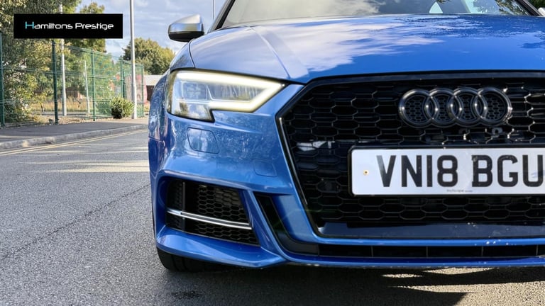 2018 Audi S3 2.0 TFSI Saloon 4dr Petrol S Tronic quattro Euro 6 (s/s) (310 ps) Saloon Petrol Auto...