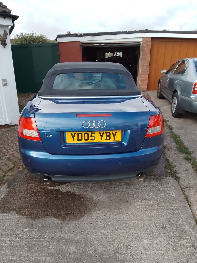 Audi, A4, Convertible, 2005, Manual, 1781 (cc), 2 doors