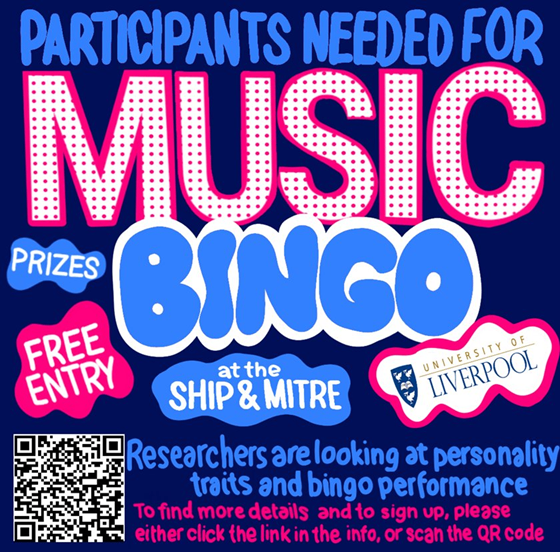 Participants needed for a study about bingo and personality!