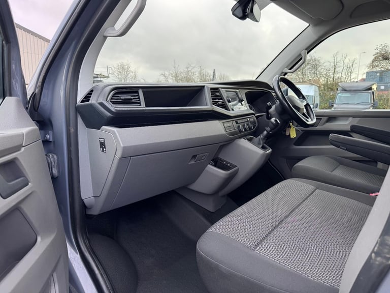 2022 Volkswagen Transporter T6.1 Highline 150 BHP. Pure Grey. 6 Sp Manual. AC. 