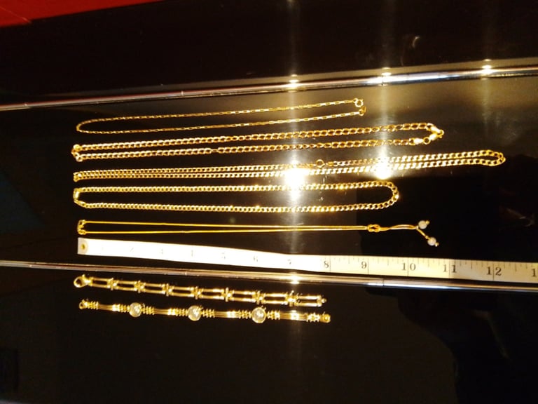  9ct Gold chain bracelet all £29 per gram 