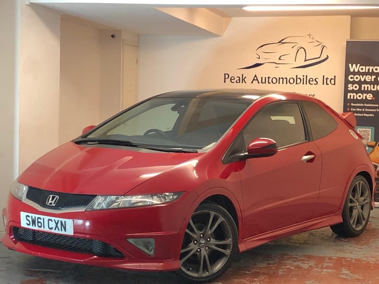 2011 Honda Civic 1.8 i-VTEC Type S GT 3dr HATCHBACK Petrol Manual