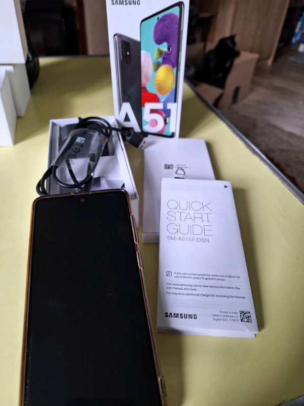Samsung A51 mobile phone Black unlocked