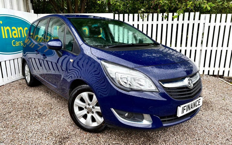 CAN'T GET CREDIT? CALL US! Vauxhall Meriva 1.4i 16v Life, 2017, Manual - £99 DEPOSIT, £43 PER WEEK