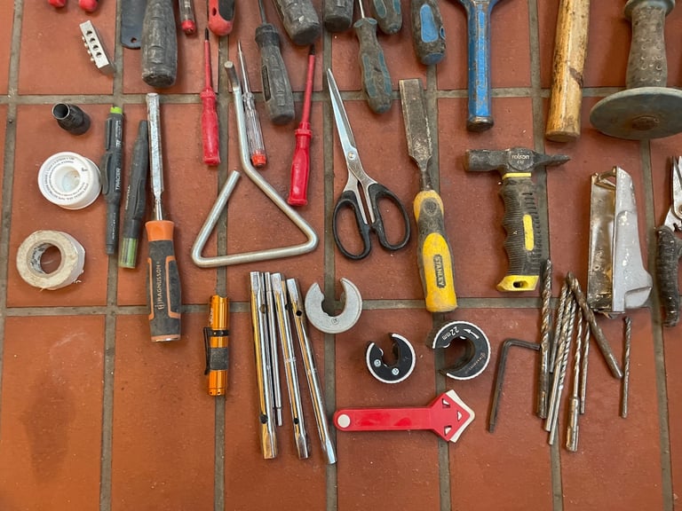 Bundle of builders tools 