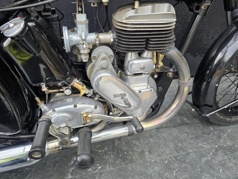 NORTON 500 16H 1950 RARE CLASSIC BIKE HPI CLEAR