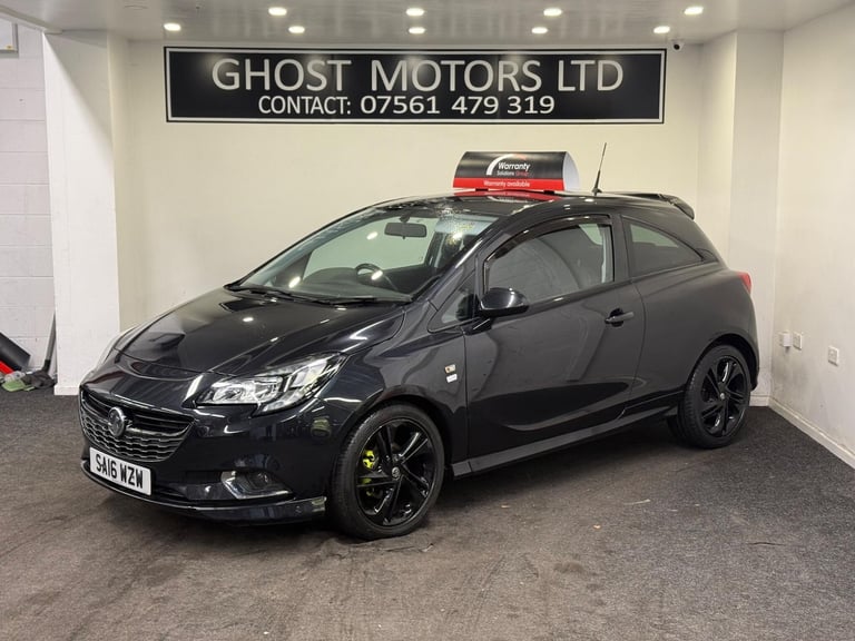 2016 Vauxhall Corsa 1.4 Limited Edition 3dr HATCHBACK PETROL Manual