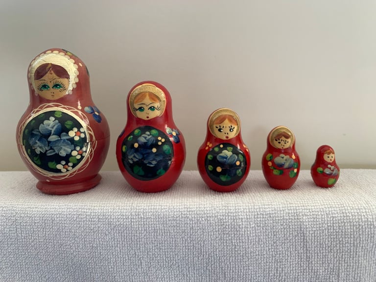 image for 5 pieces Russian Nesting Dolls 