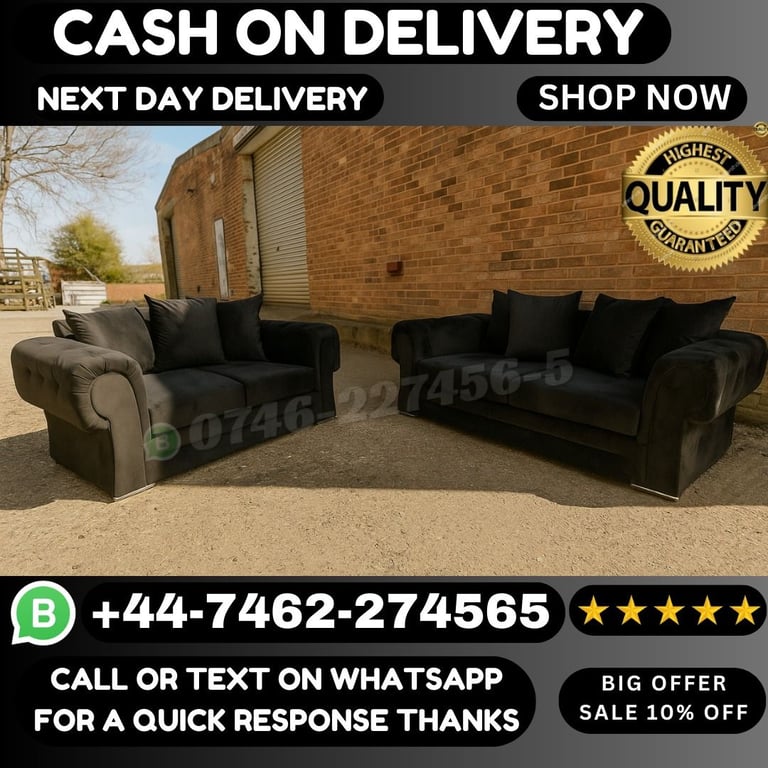 🛋️Sofas for Sale – All Styles & Colours Available with Fast Delivery!