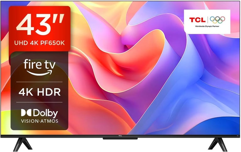 image for TCL 43 inch 4K Ultra HD TV