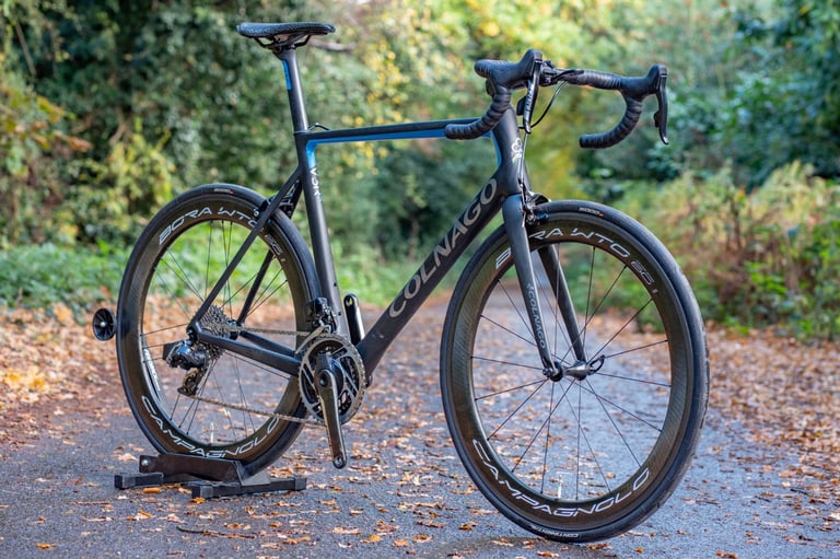image for Colnago V3RS Red eTap AXS Carbon Road Bike 56S XL Campag Bora Carbon Wheels