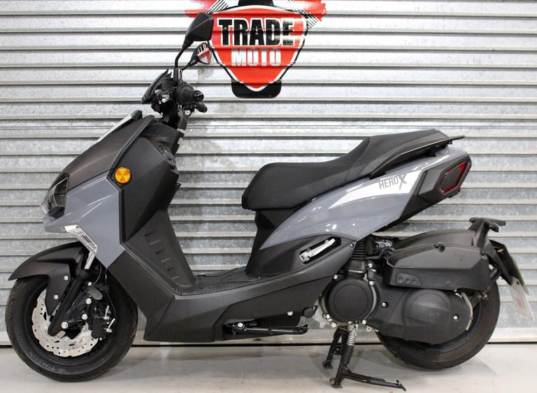 2023 23 SINNIS LH 125 T-22 HERO X GREY LEARNER LEGAL SCOOTER 540 MILES TRADESALE