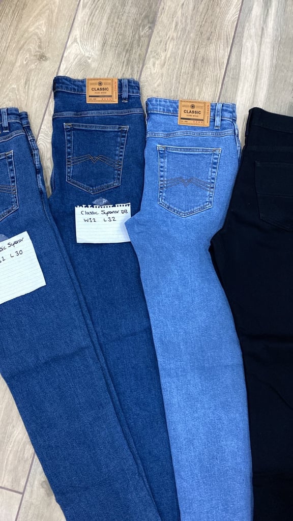 M&S Jeans (New, various sizes available, warehouse stock)