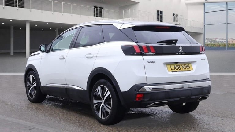 2018 Peugeot 3008 1.6 THP GT Line SUV 5dr Petrol EAT Euro 6 (s/s) (165 ps) Petrol Automatic