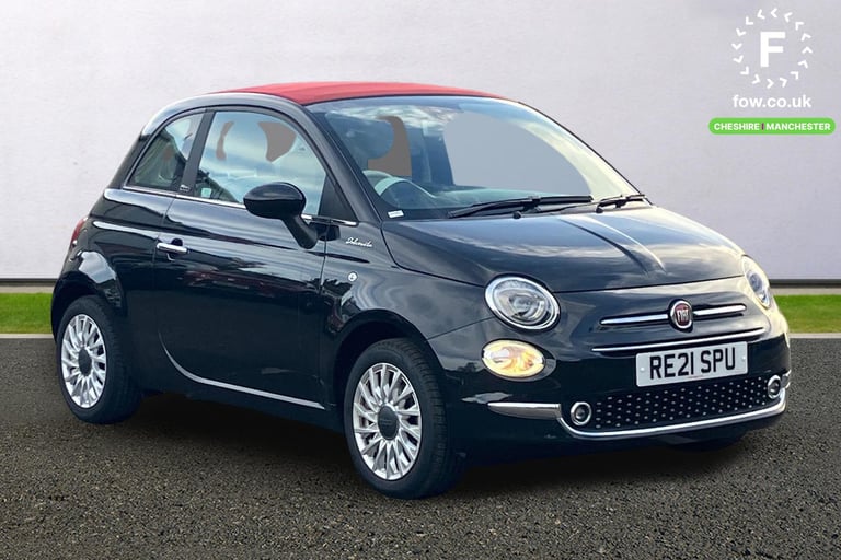 2021 Fiat 500 1.0 Mild Hybrid Dolcevita [Part Leather] 2dr Convertible PETROL Manual