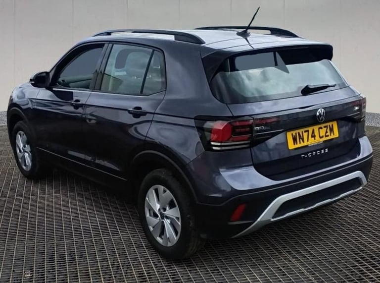 2024 74 VOLKSWAGEN T-CROSS 1.0 TSI LIFE SUV 5DR PETROL MANUAL EURO 6 (S/S) (115