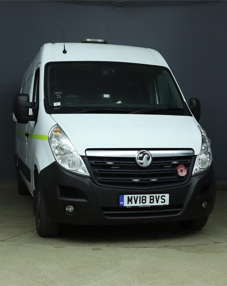 2018 Vauxhall Movano 35 L2 H2 2.3 CDTI 130 BHP FWD PANEL VAN EURO 6 PANEL VAN Diesel Manual