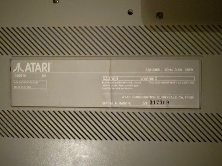 HUGE & RARE ATARI 1040 STE BUNDLE (VGC) inc. Games, LCD Monitor, Joysticks etc.