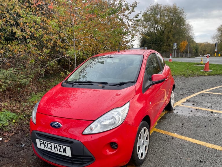 FORD KA 1.2 EDGE S/S 13 REG RED 3 DOOR MOT FEBRUARY 26TH 2026 TAX £35 SERVICE HISTORY 50+MPG