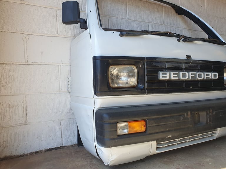 Bedford Rascal Wall Art Mancave Automotive Display Shelf 