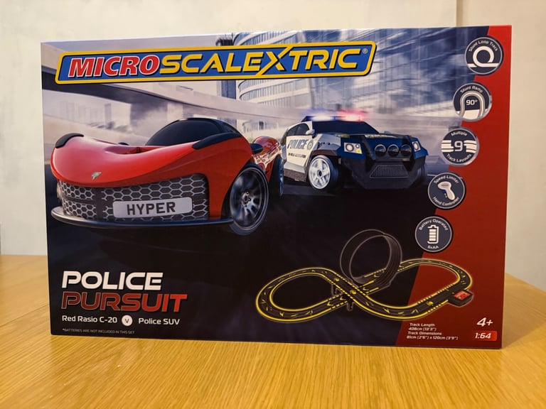 Brand New - Micro Scalextric - Police Pursuit Edition - Never opened -