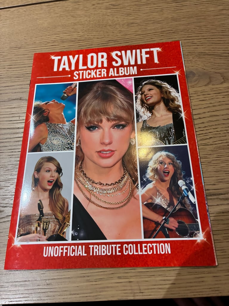 image for Taylor Swift Sticker Album, Unofficial Tribute Collection