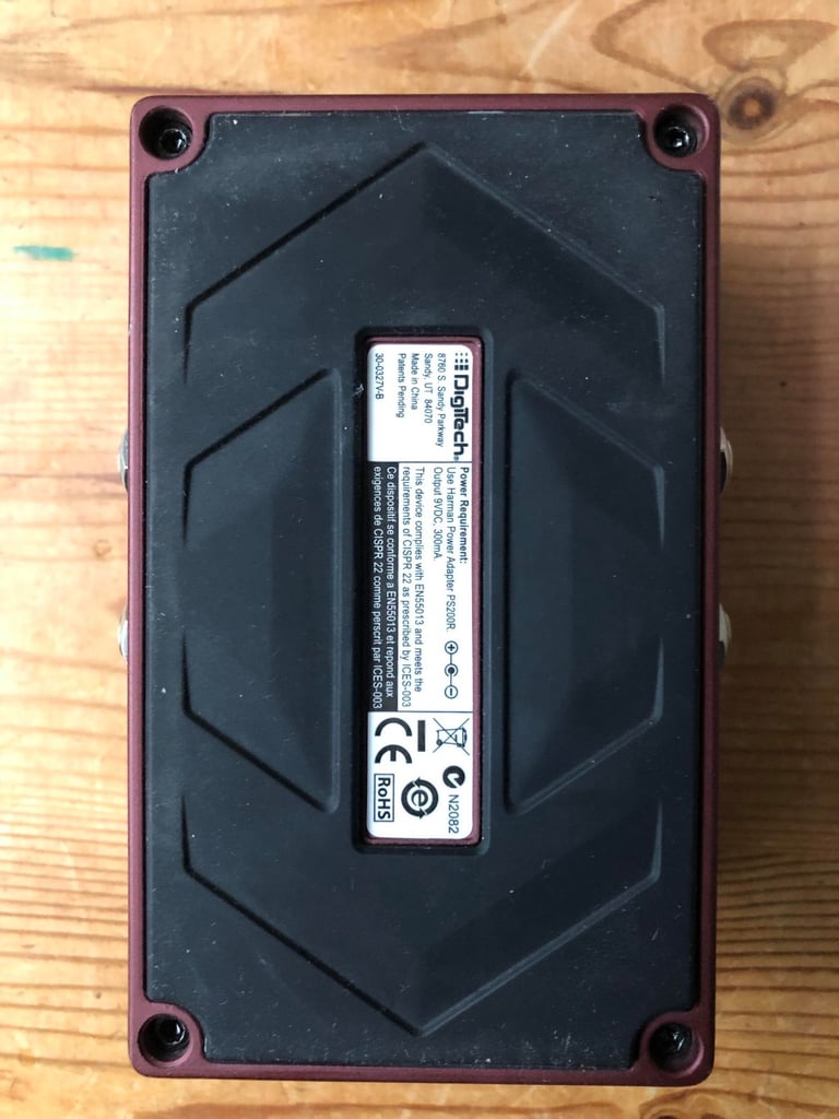 Digitech Hardwire RV-7 Stereo Reverb (Lexicon reverbs!)