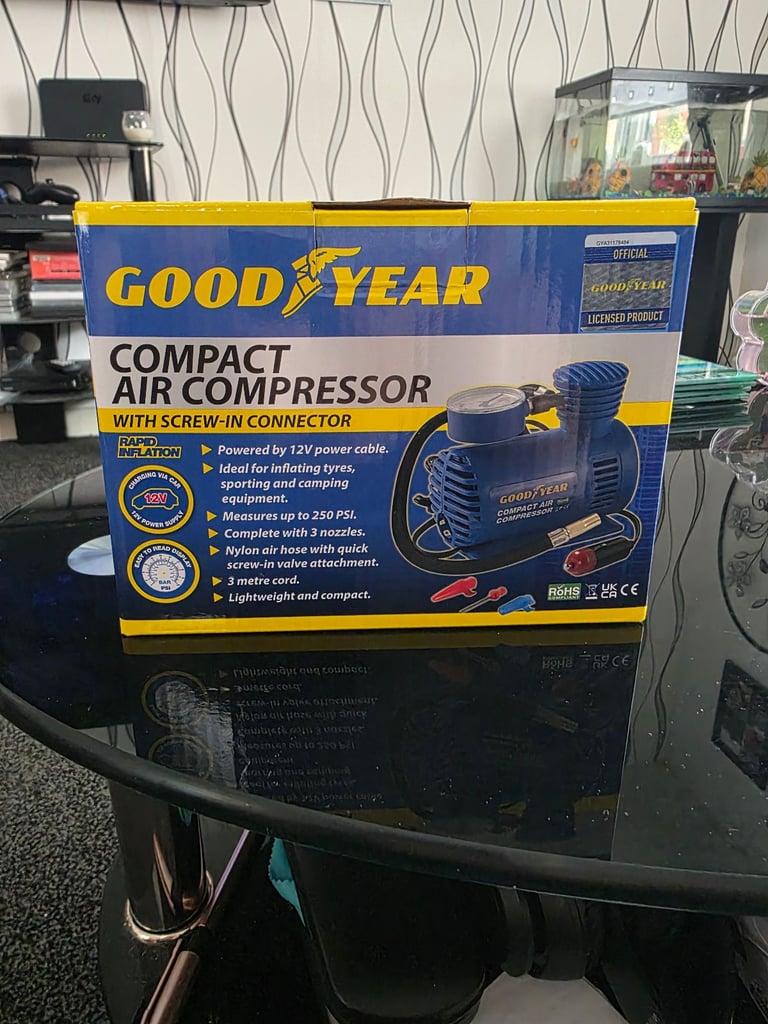 Good year compact air compressor  Brand new condition