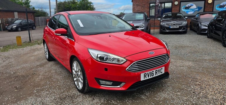 2016 Ford Focus 1.5 TDCi Titanium X Euro 6 (s/s) 5dr HATCHBACK Diesel Manual