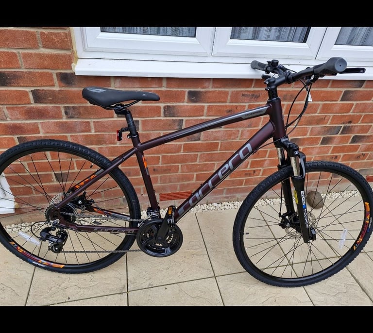 Carrera crossfire hybrid bike