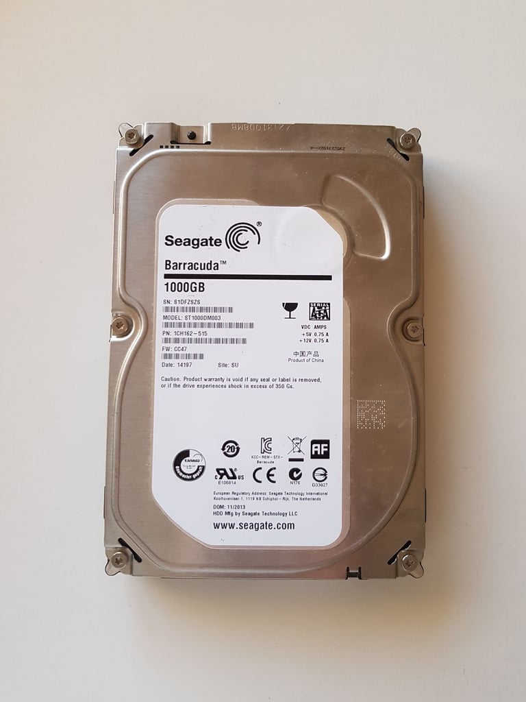 image for 1Tb Desktop Hard Drive 3.5" SATA 7200rpm