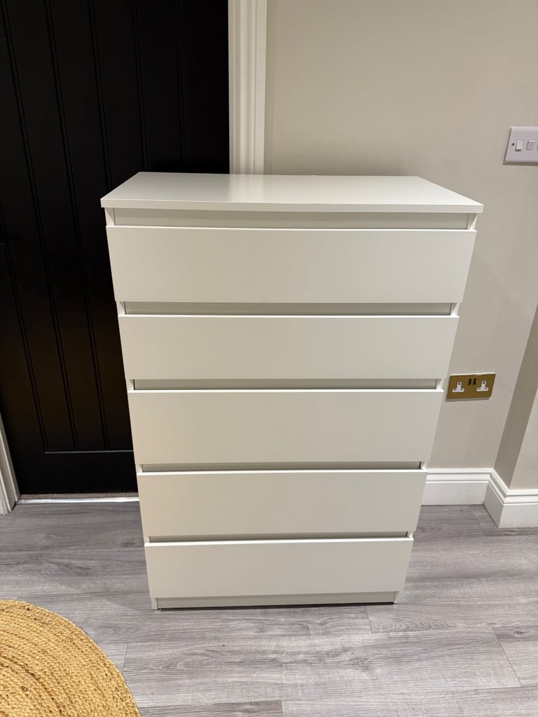 IKEA white chest of drawers