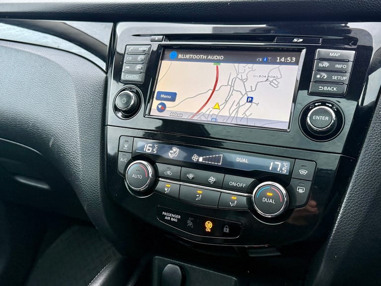 2016 NISSAN QASHQAI 1.5 DCI TEKNA 5DR BLACK PAN-ROOF HEATED LEATHER DIESEL