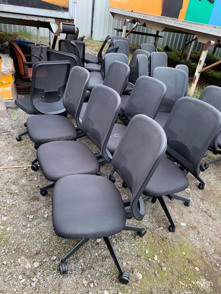 Orange box Do Black Operator Chair Armless (200 available)