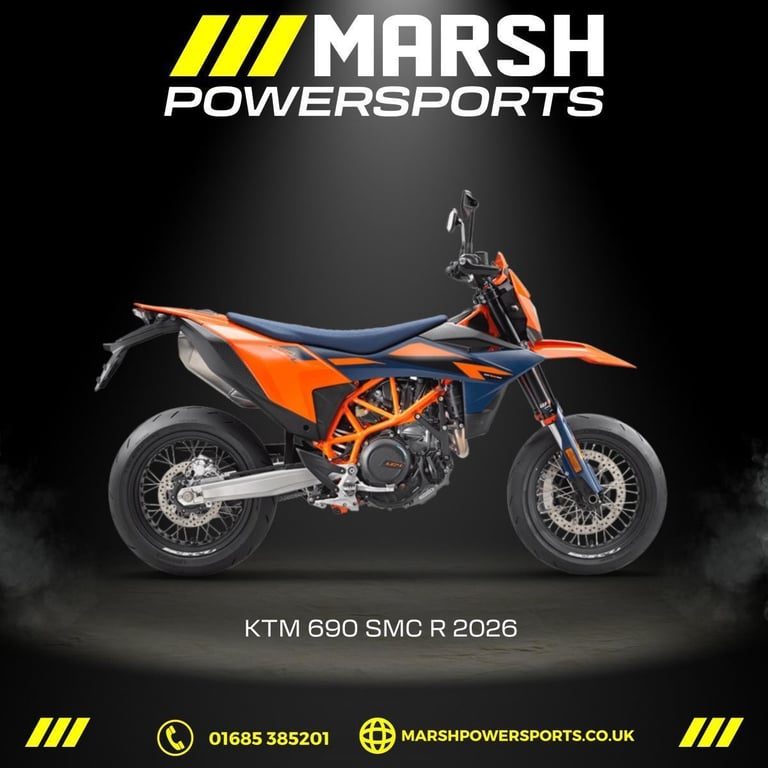 690 SMC R 2026 Model - KTM Main Dealer - Reserve NOW!