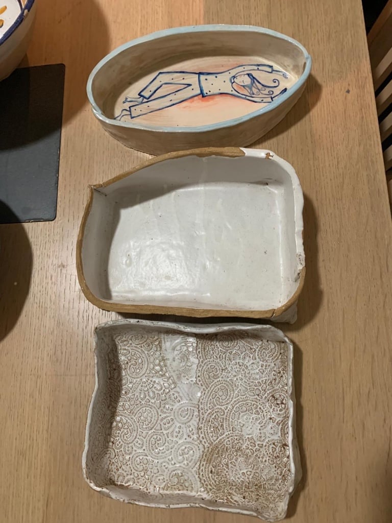 Ceramics small £5 each big £9 each