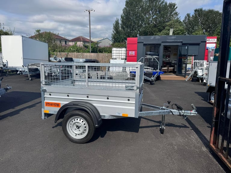 BRAND NEW 5ft X 4ft (B162) NIEWIADOW TRAILER WITH 40CM MESH 750KG