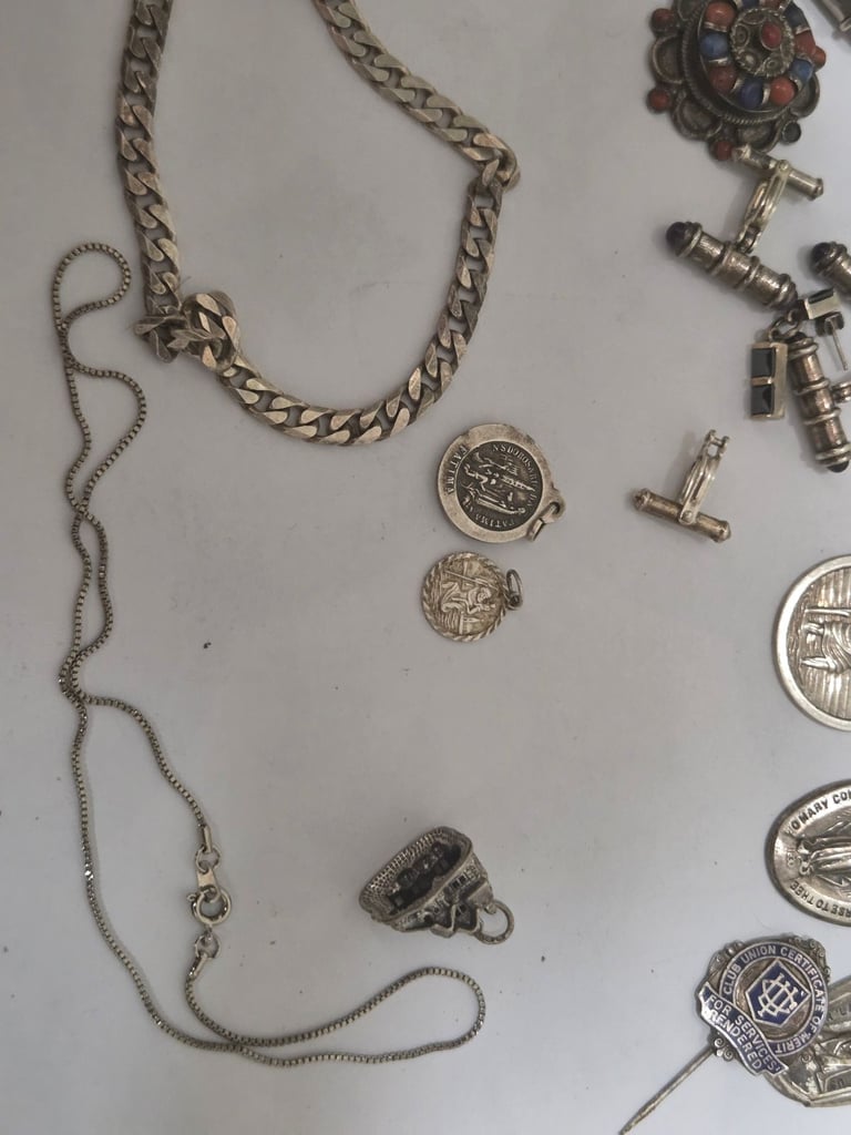 925 silver jewellery items