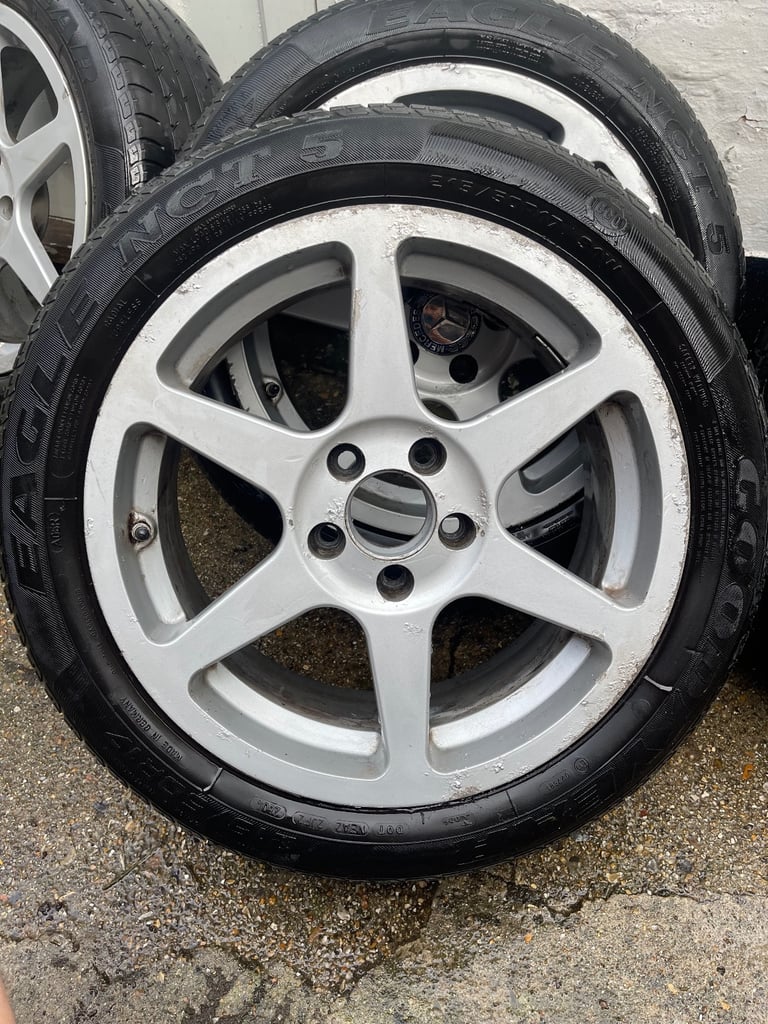 Mercedes wheels alloys w201 w124 evo style r17 