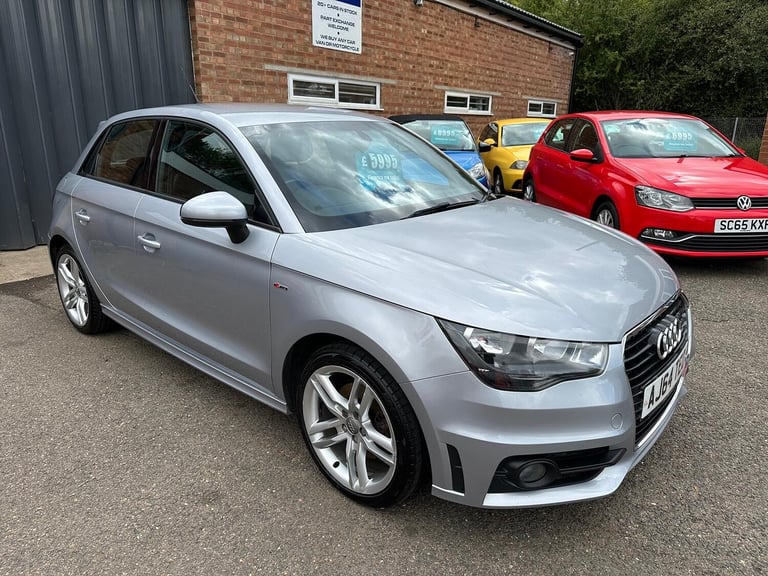 image for AUDI A1 1.4 TFSI S line Silver Manual Petrol 2015 - Lovely little car
