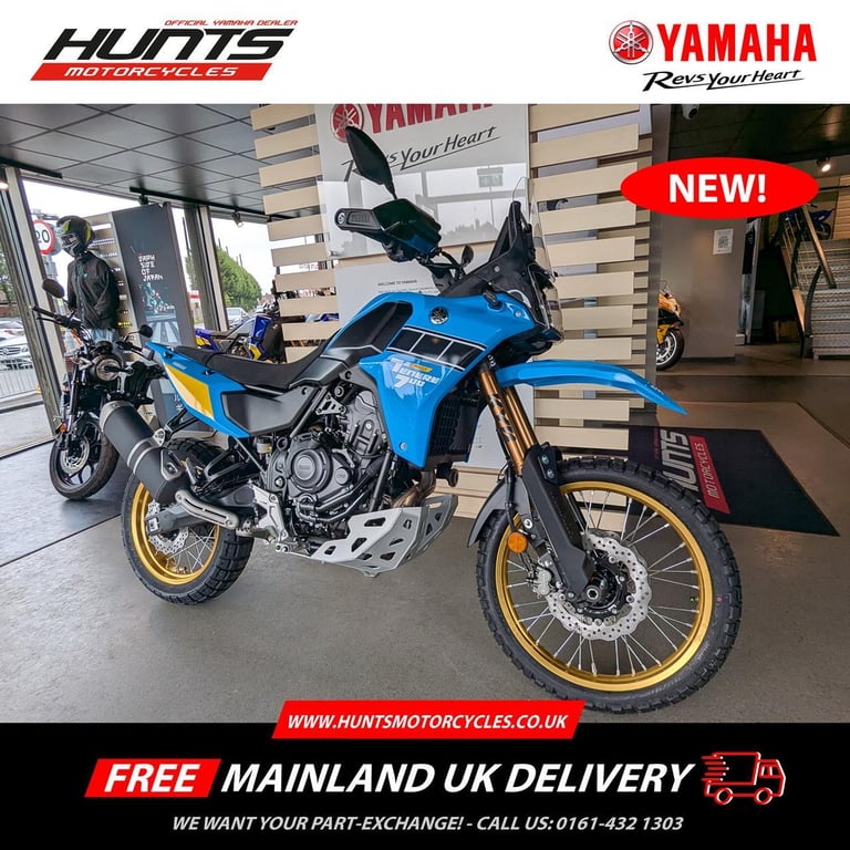 image for NEW 2026  Yamaha Tenere 700 Rally. Sky Blue. £11,400 On The Road (NO ADMIN FEES)