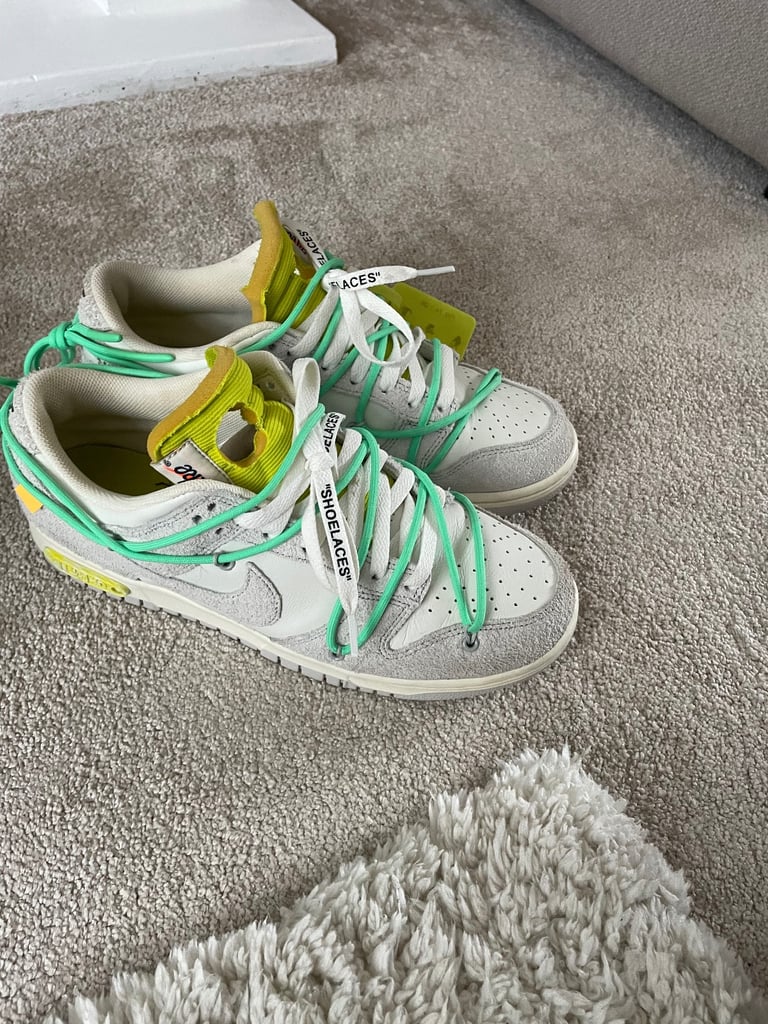 Nike dunk off-white 100% authentic og box 