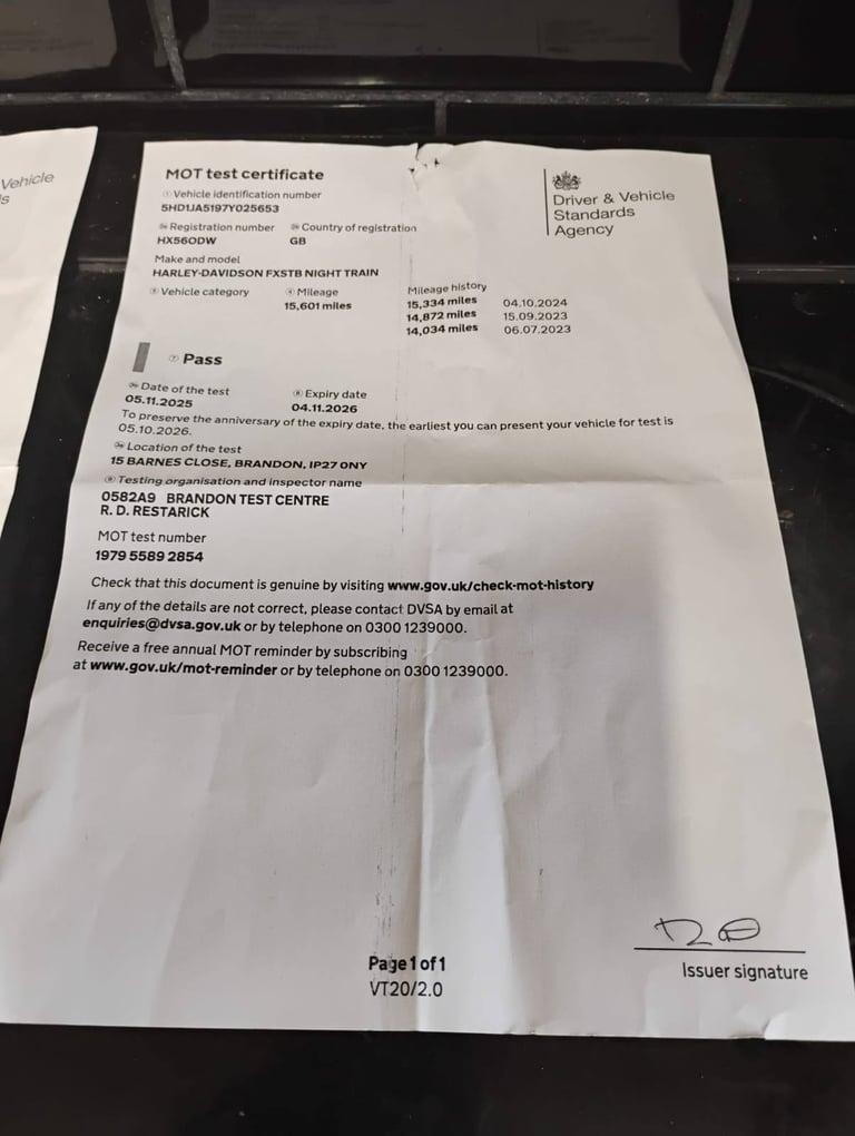 Harley-Davidson, FXSTB NIGHT TRAIN, 2006, 1584 (cc)