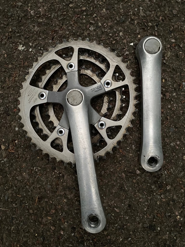 image for Shimano exage FC-M450 chainset 80s mtb NO POSTING !