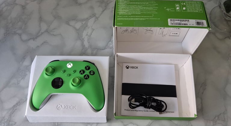 image for Velocity Green Xbox Controller Like NEW 