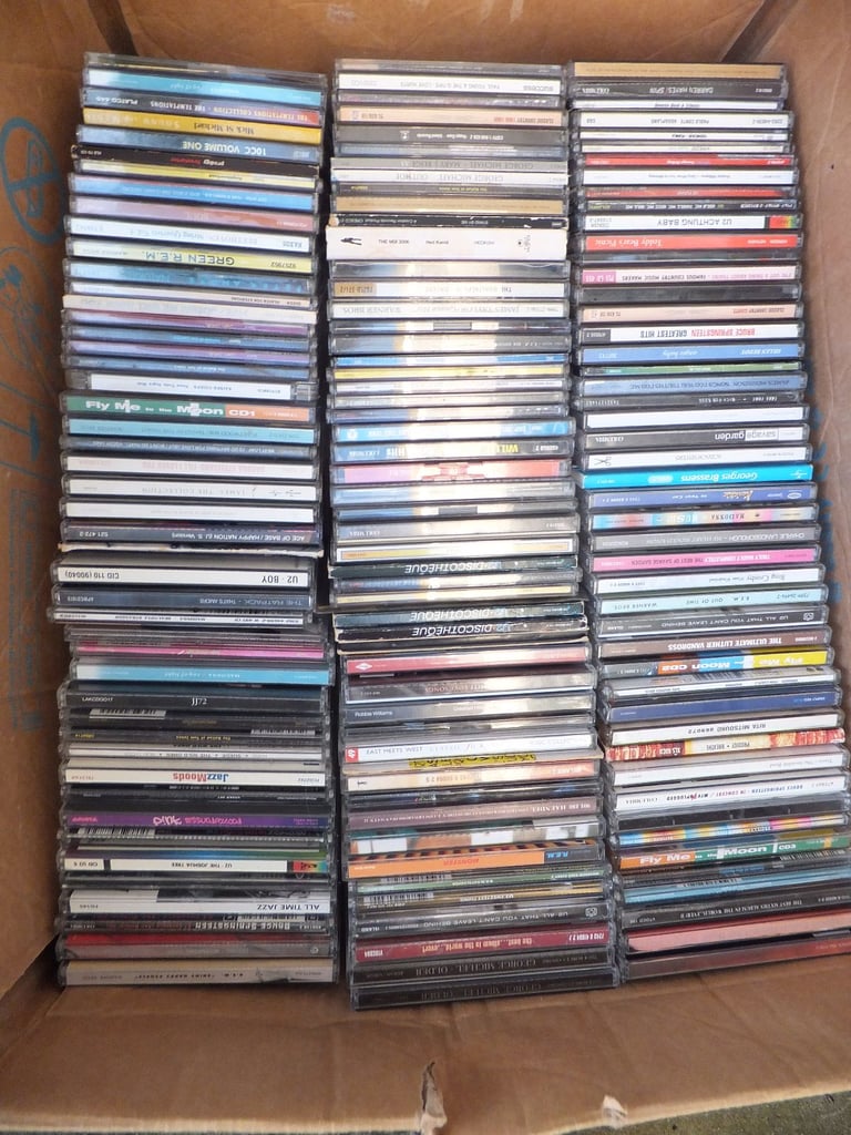  MASSIVE 275 Lot CDs Albums + hologram cds Music Record shop or Collectors 13 images signs